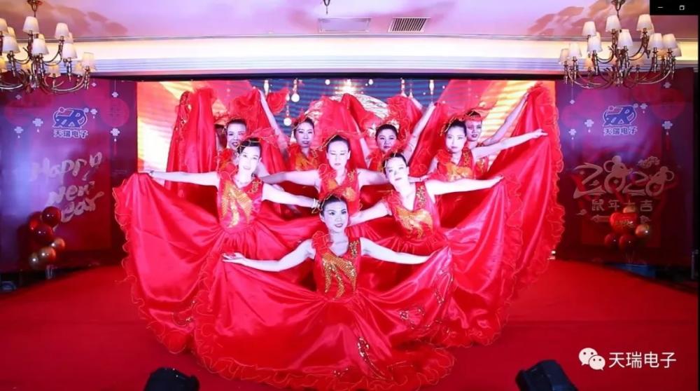 “不忘初心,携手并进”天瑞电子2020年迎新联欢会热烈举办-2
